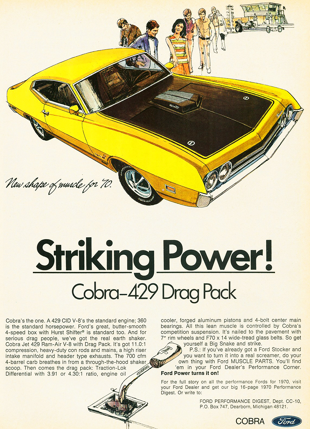 1970 Ford Torino GT Cobra 429 Sports Roof